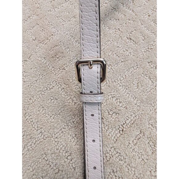 Kate Spade Crossbody Purse Light Pink Pebbled Leather with White Tassel - Picture 13 of 13